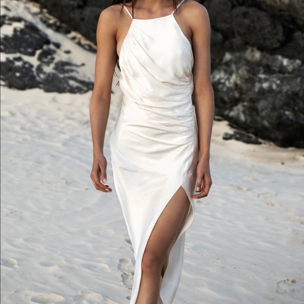 NWT - Shona Joy La Lune Square Neck Dress